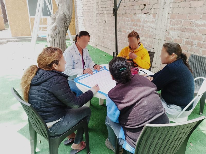 Salud Mental talleres cognitivos en la sede mujeres